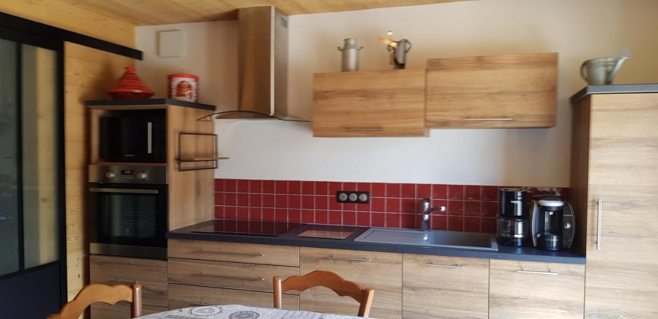 Appartement Cosy Face Aux Aravis 大博尔南 外观 照片