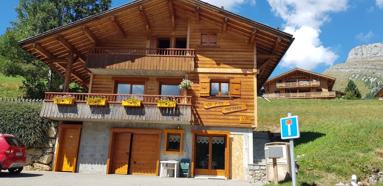 Appartement Cosy Face Aux Aravis 大博尔南 外观 照片