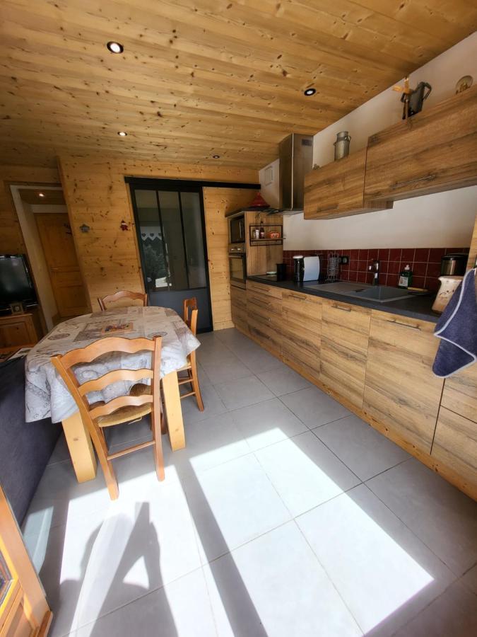 Appartement Cosy Face Aux Aravis 大博尔南 外观 照片