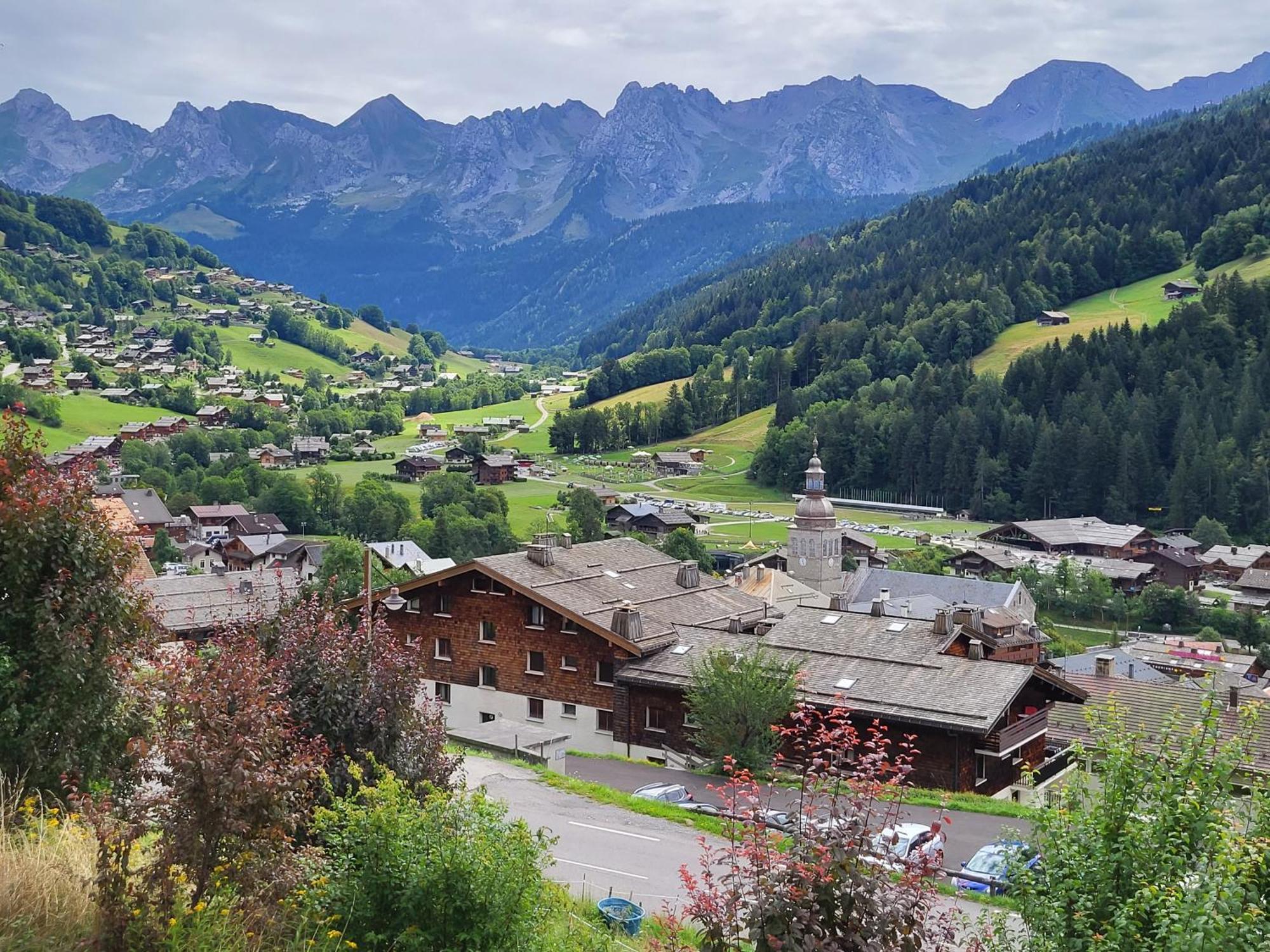 Appartement Cosy Face Aux Aravis 大博尔南 外观 照片