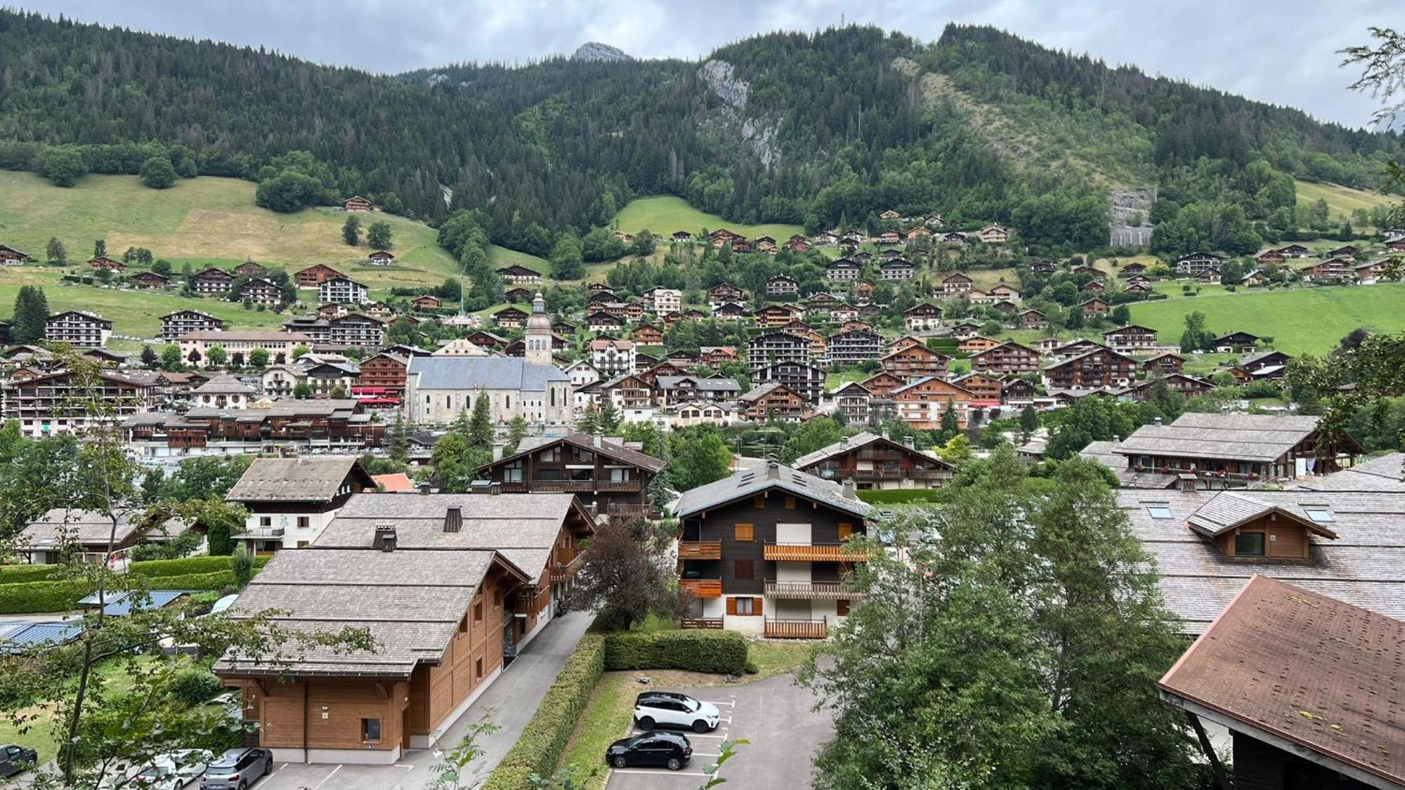Appartement Cosy Face Aux Aravis 大博尔南 外观 照片