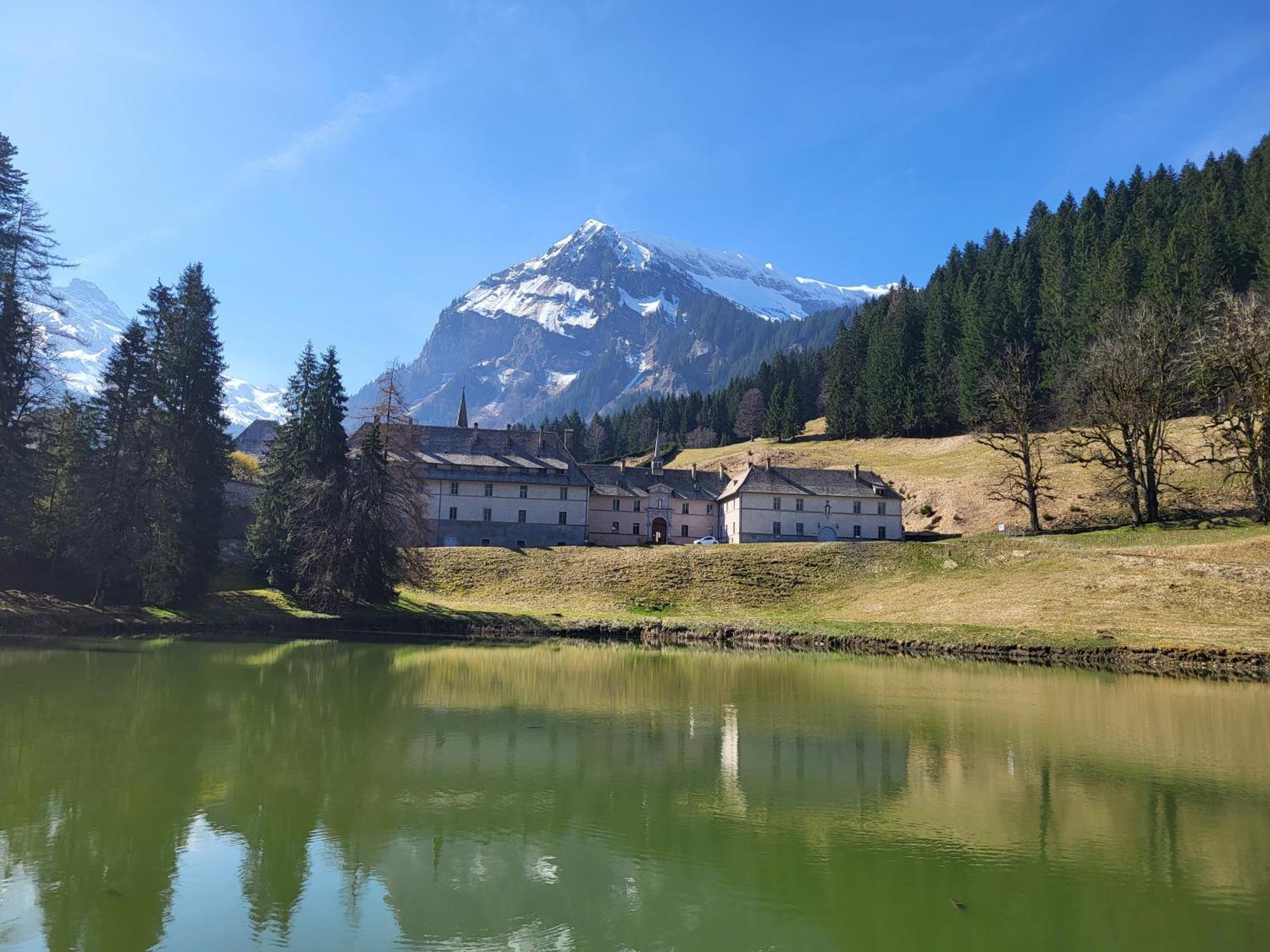Appartement Cosy Face Aux Aravis 大博尔南 外观 照片