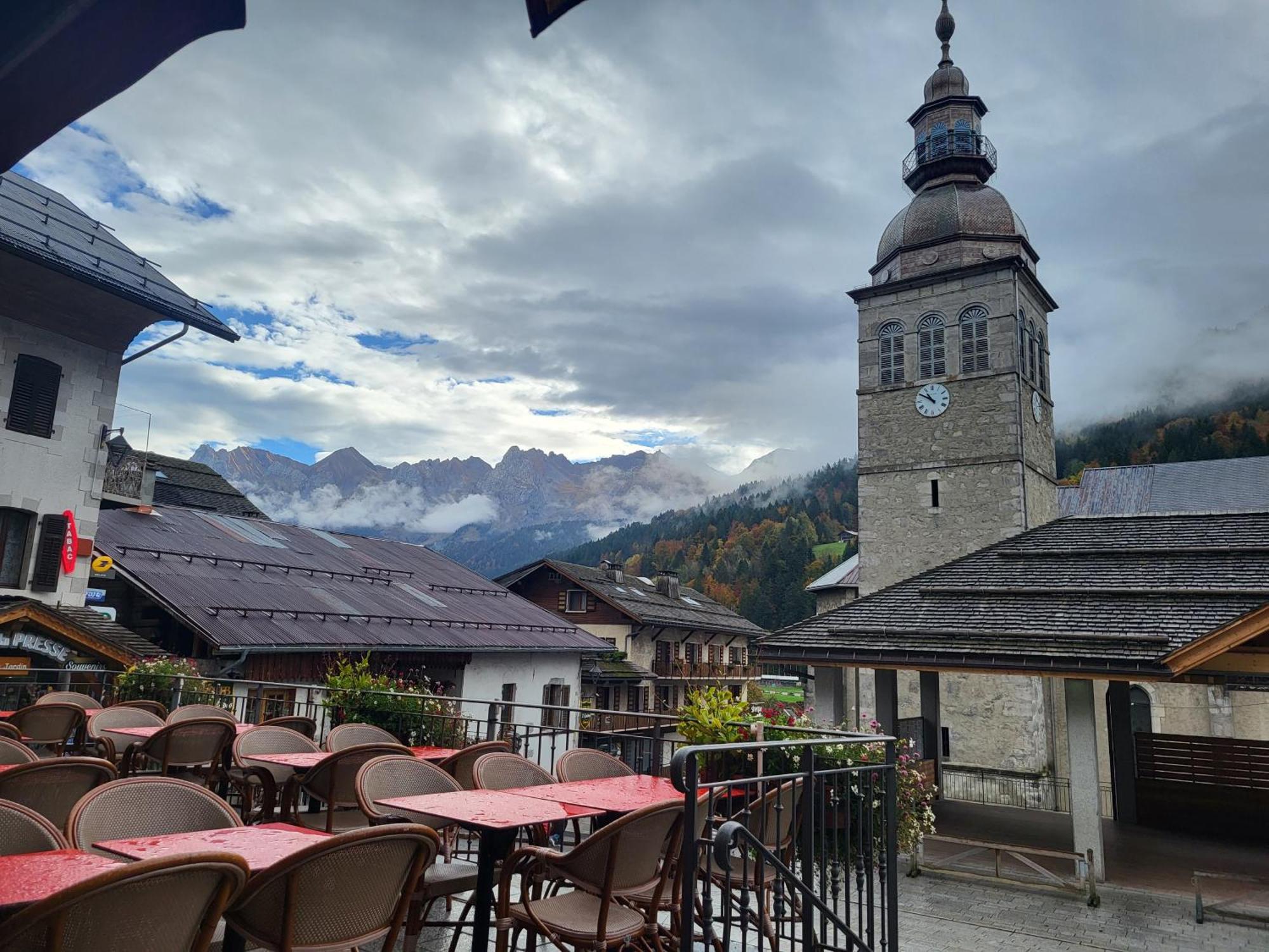Appartement Cosy Face Aux Aravis 大博尔南 外观 照片