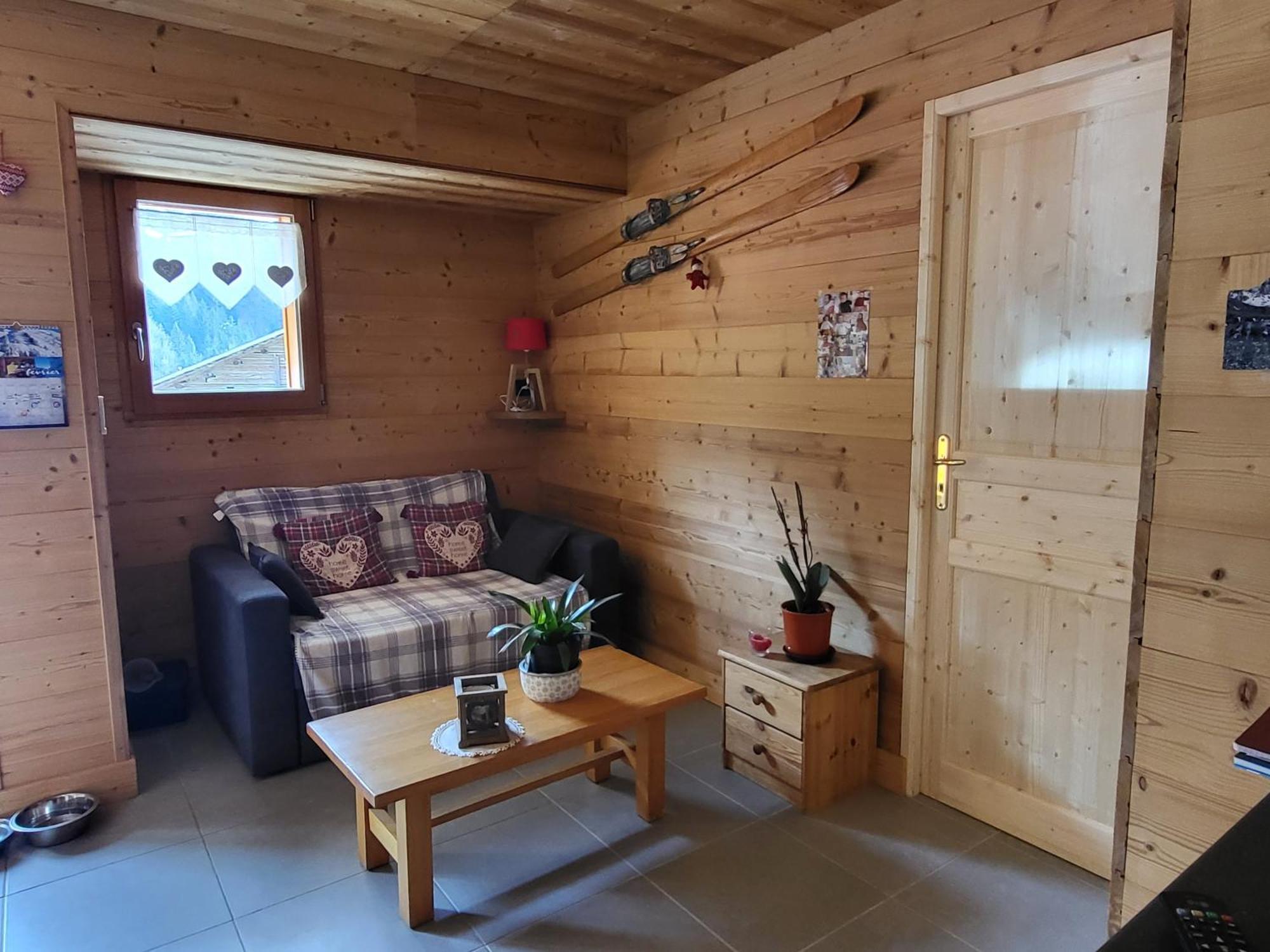 Appartement Cosy Face Aux Aravis 大博尔南 外观 照片