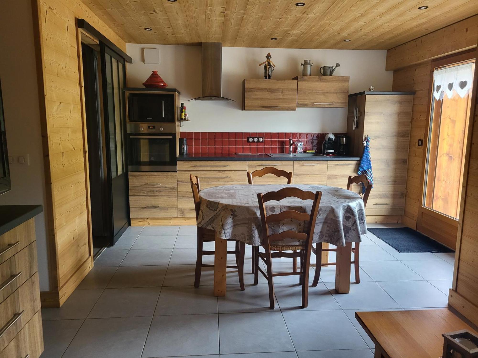 Appartement Cosy Face Aux Aravis 大博尔南 外观 照片