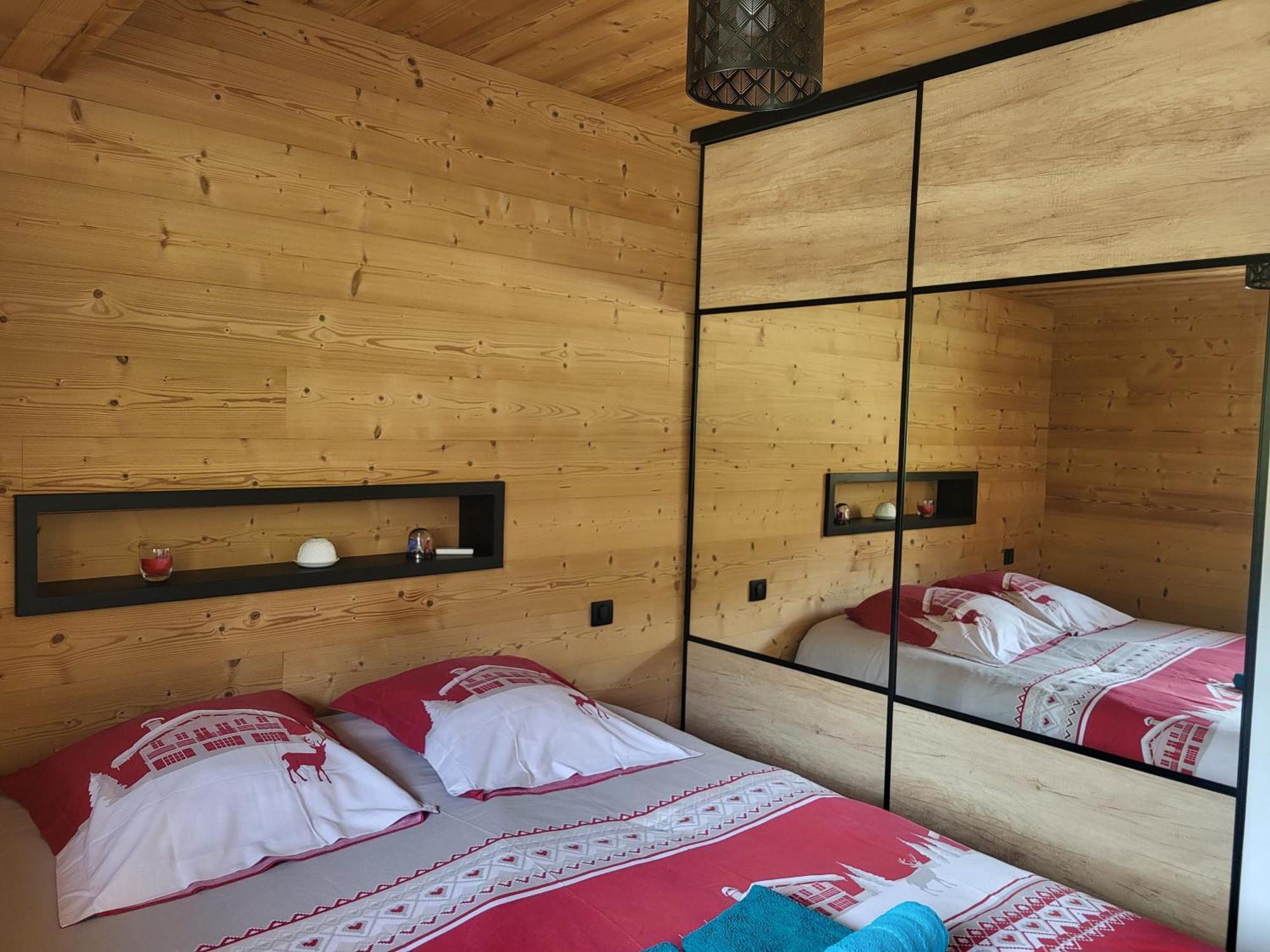 Appartement Cosy Face Aux Aravis 大博尔南 外观 照片