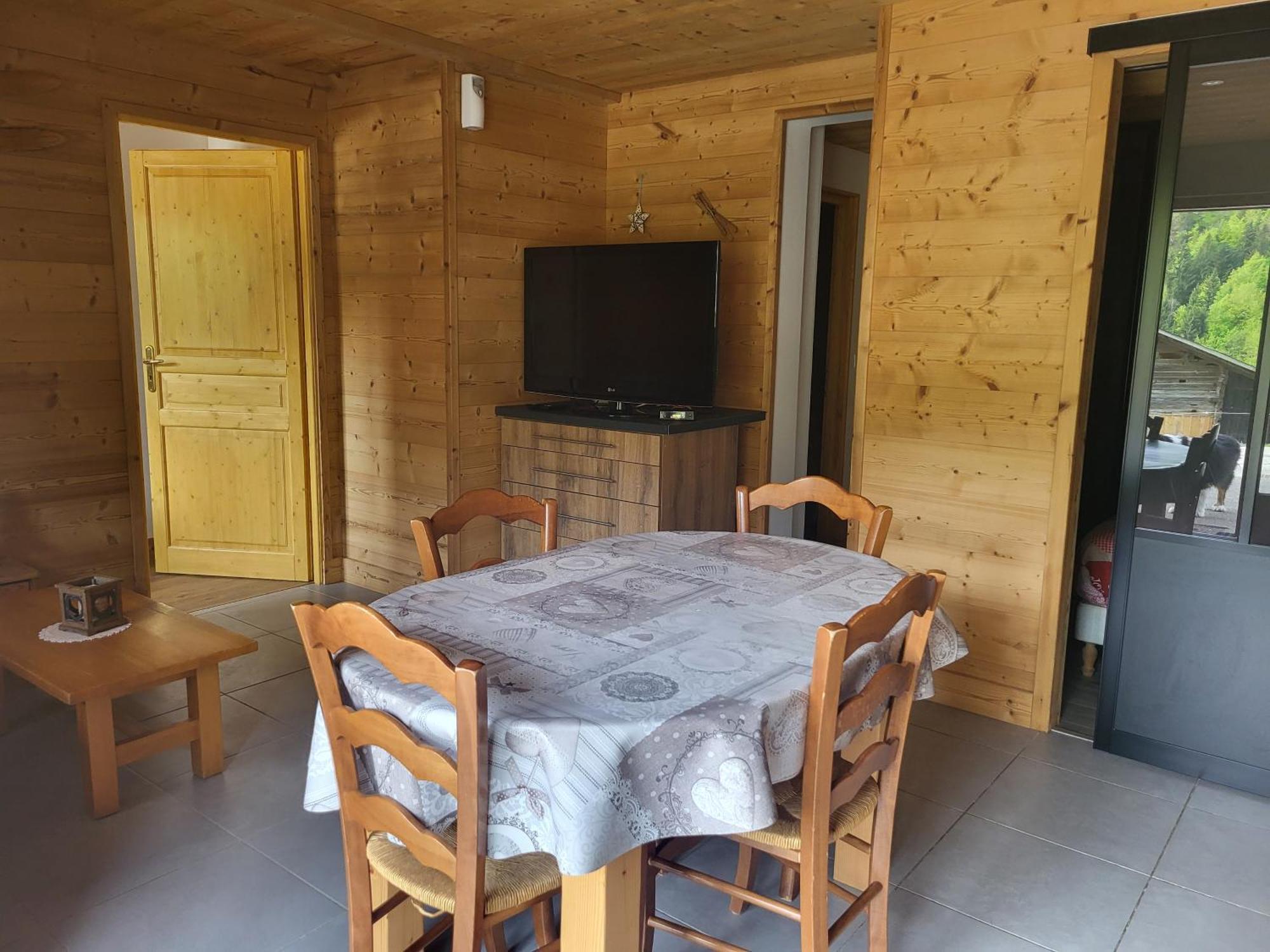 Appartement Cosy Face Aux Aravis 大博尔南 外观 照片